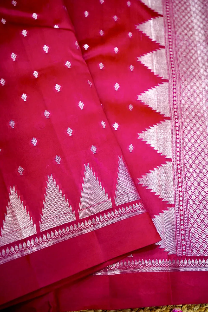 PINK COLOR PURE DUPIAN SILK SAREE