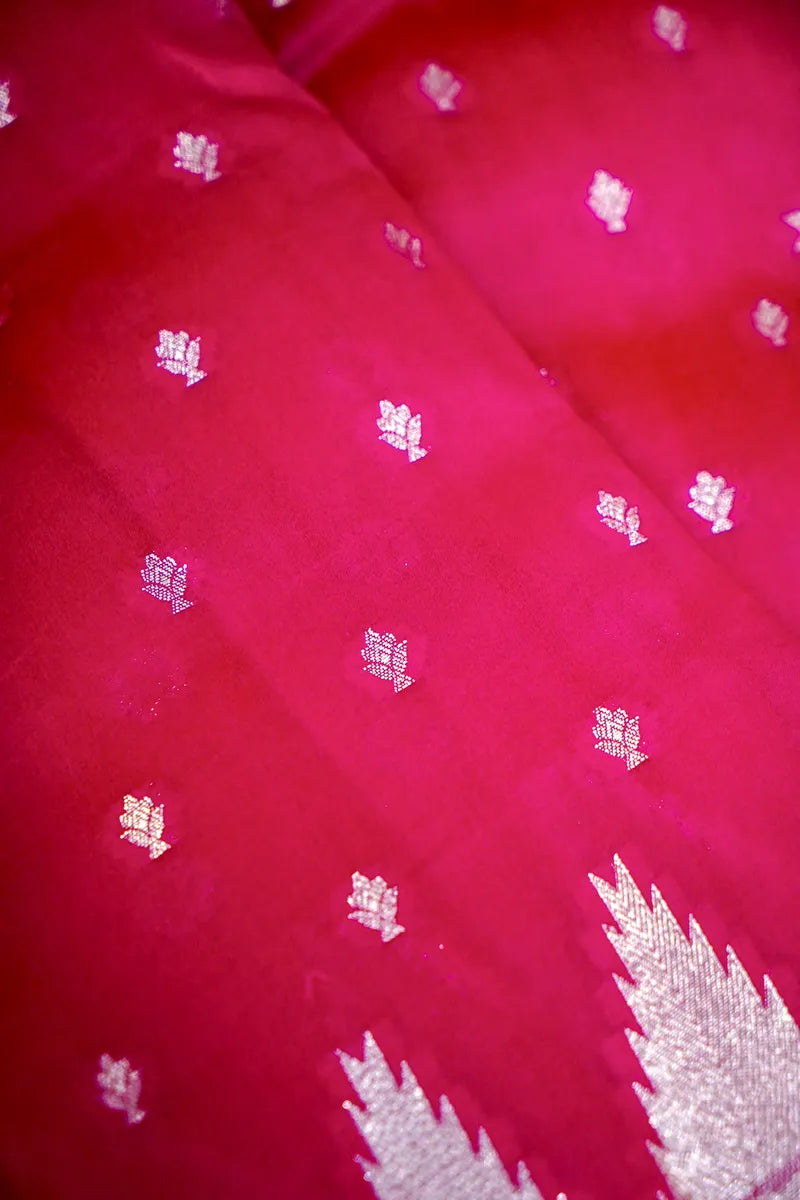 PINK COLOR PURE DUPIAN SILK SAREE