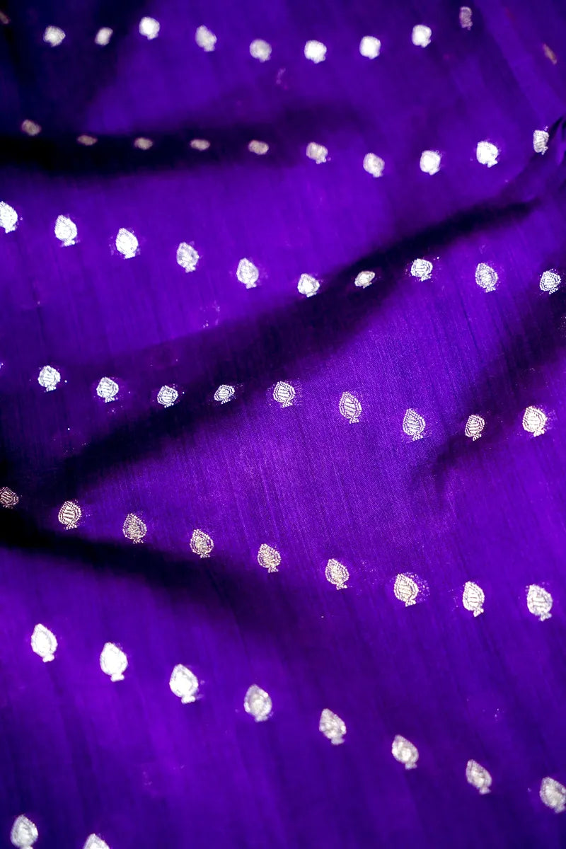 WINE COLOR PURE CHINIYA SILK SAREE