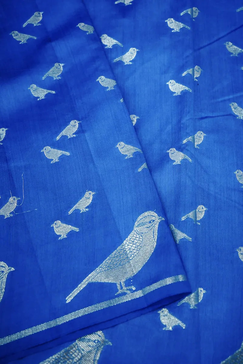 FIROZI COLOR PURE CHINIYA SILK SAREE