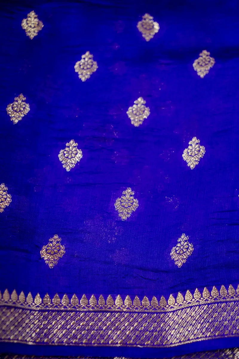 VOILET COLOR PURE DUPIAN SILK SAREE