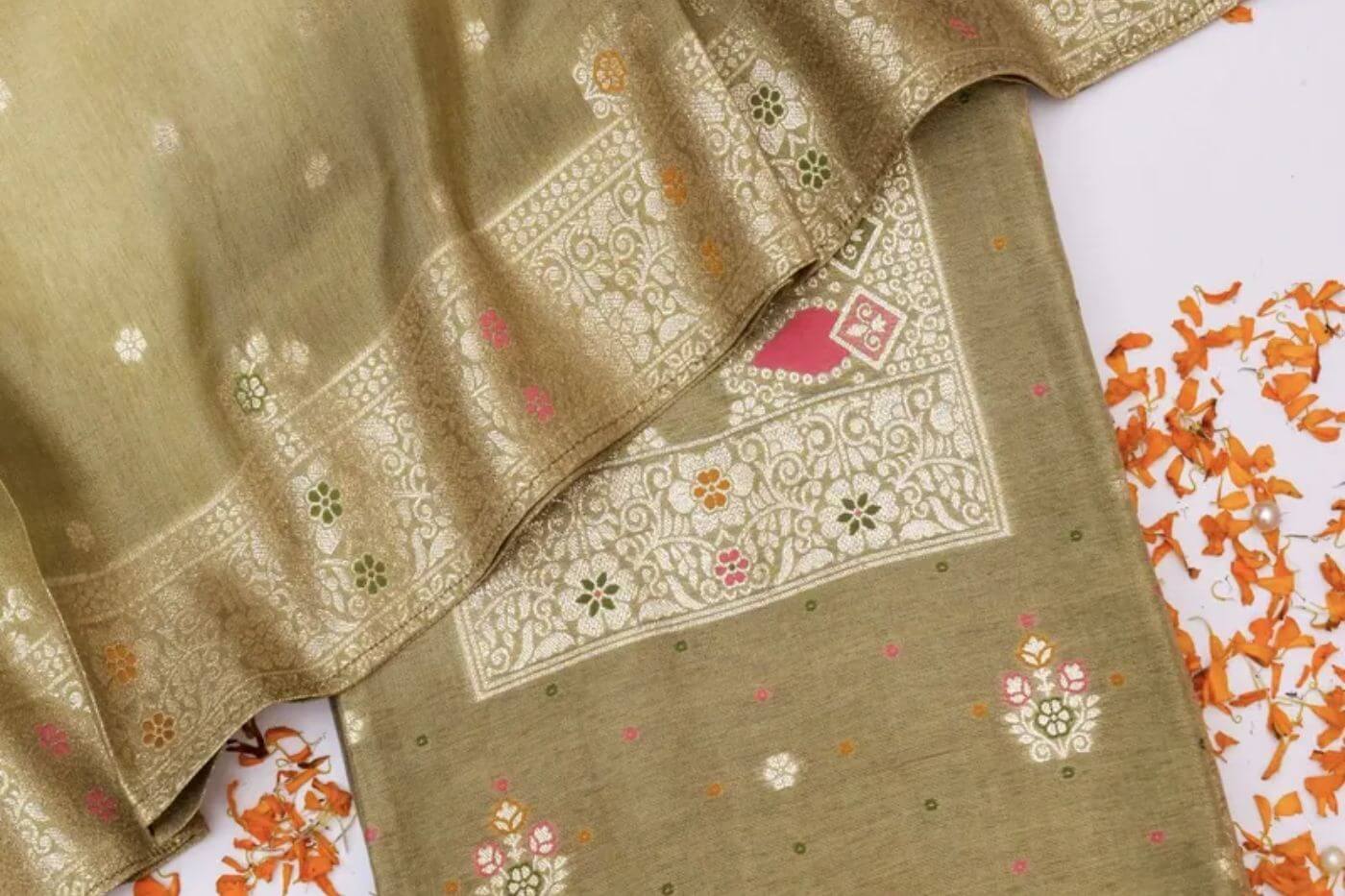 Banarasi Silk Suit Set for Women: A Perfect Blend of Heritage and Style