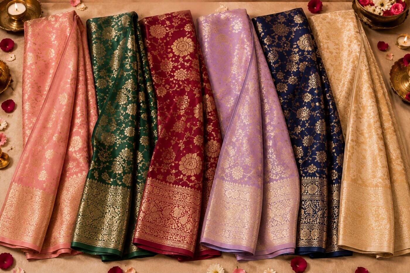 How to Choose the Perfect Banarasi Saree According to Your Body Type