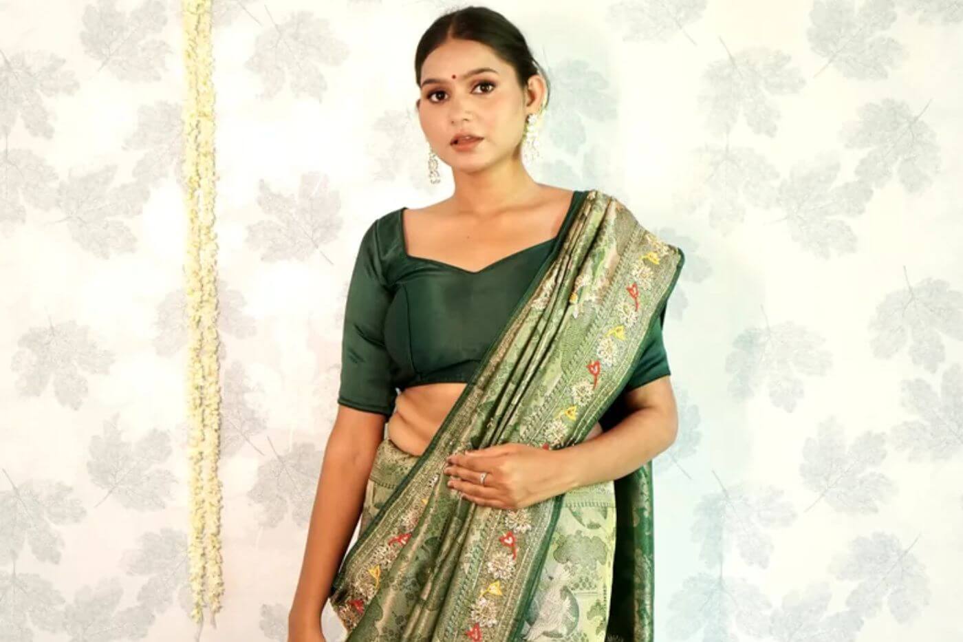 Sawan Special Saree Collection: Trending Green Sarees to Wear This Season