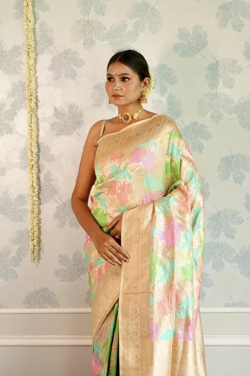 RANGKART COLOR PURE KATAN SILK SAREE