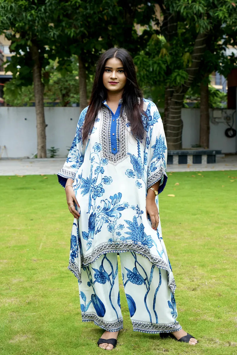 BLUE FLORA BREEZE CORD SET