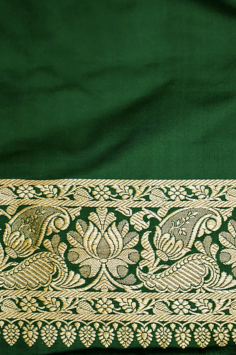 PURE BANARASI RED COLOR DOUBLE KATAN SILK SAREE