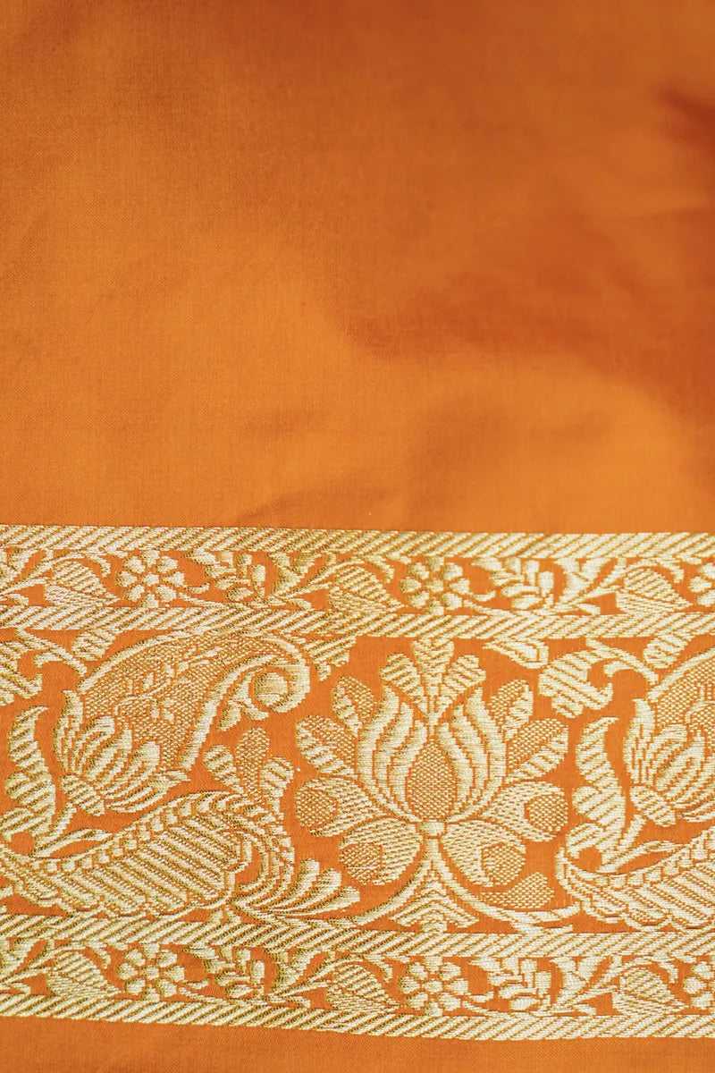 PURE BANARASI MAROON COLOR DOUBLE KATAN SILK SAREE