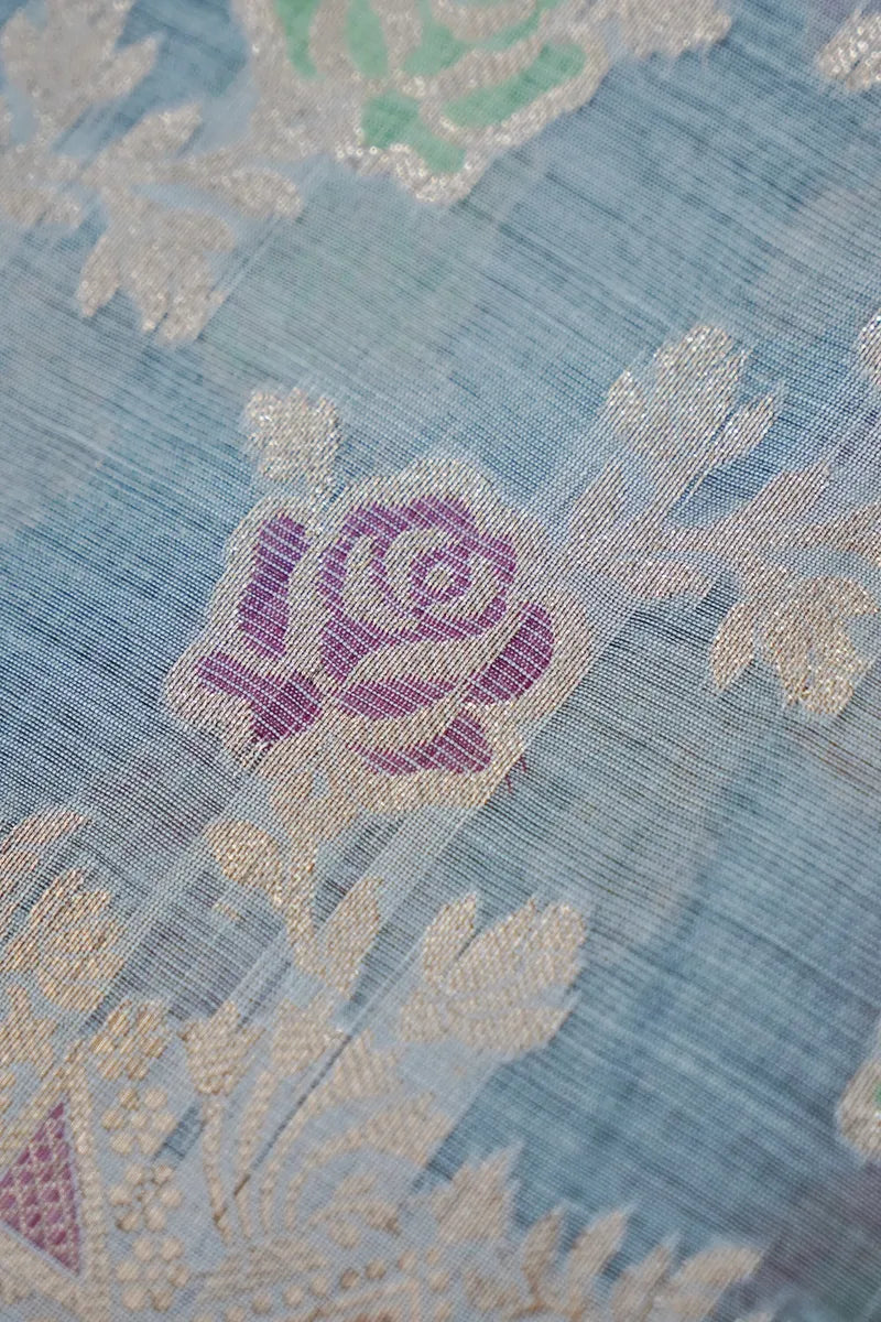 COTTON SILK GREY COLOR UNSTITCHED SUIT MATERIAL
