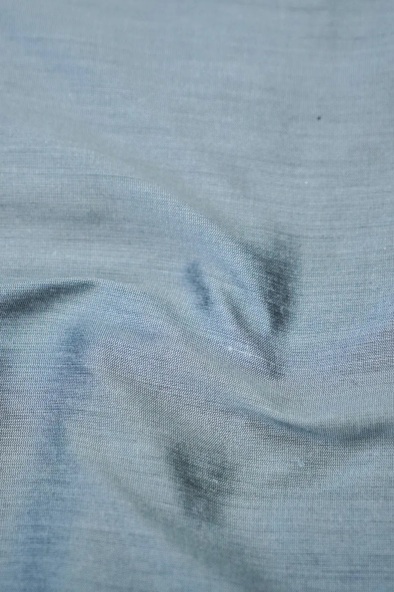 COTTON SILK GREY COLOR UNSTITCHED SUIT MATERIAL