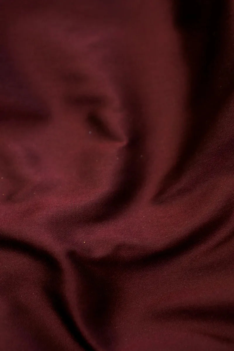 BANARASI SILK MAROON COLOR UNSTITCHED SUIT MATERIAL