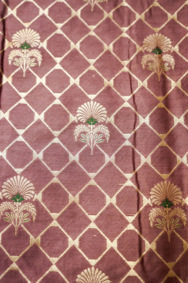 CHINIYA SILK ONION PINK COLOR UNSTITCHED SUIT MATERIAL