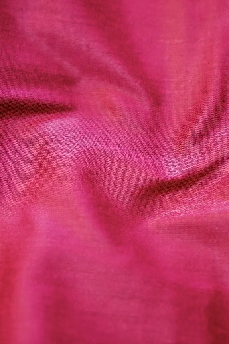 RAW SILK  PINK COLOR UNSTITCHED SUIT MATERIAL