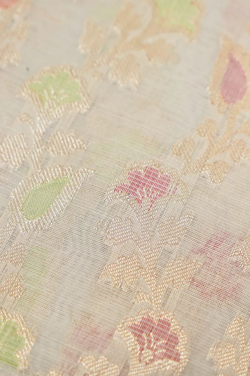 COTTON SILK GREY COLOR UNSTITCHED SUIT MATERIAL