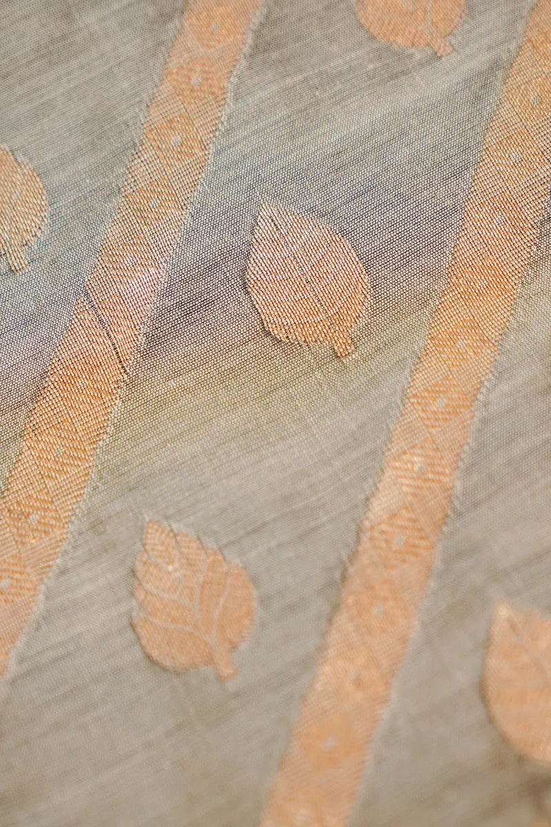 COTTON SILK GREY COLOR UNSTITCHED SUIT MATERIAL