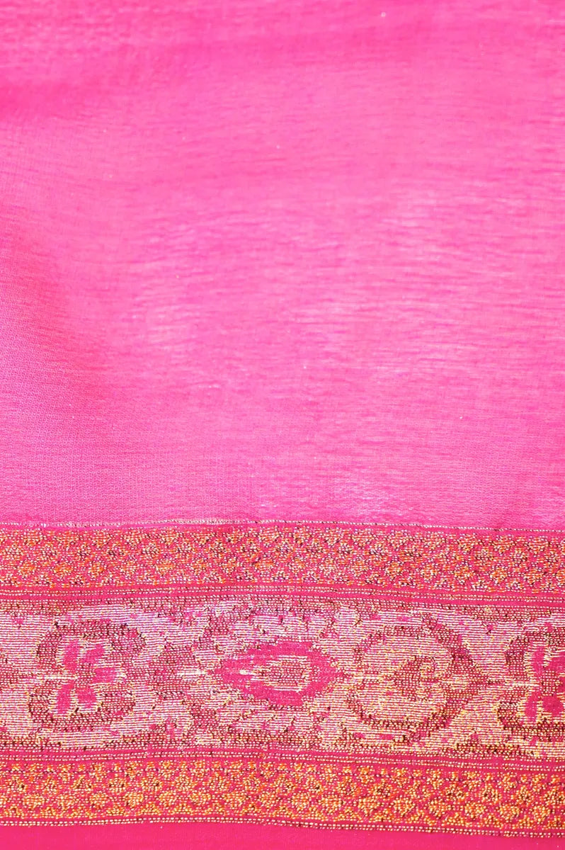 BANARASI RANI COLOR KHADDI GEORGETTE SAREE