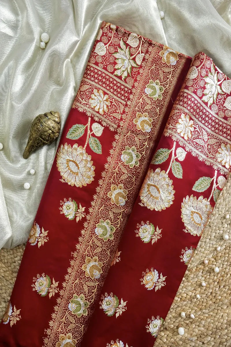 Handcrafted silk sarees India