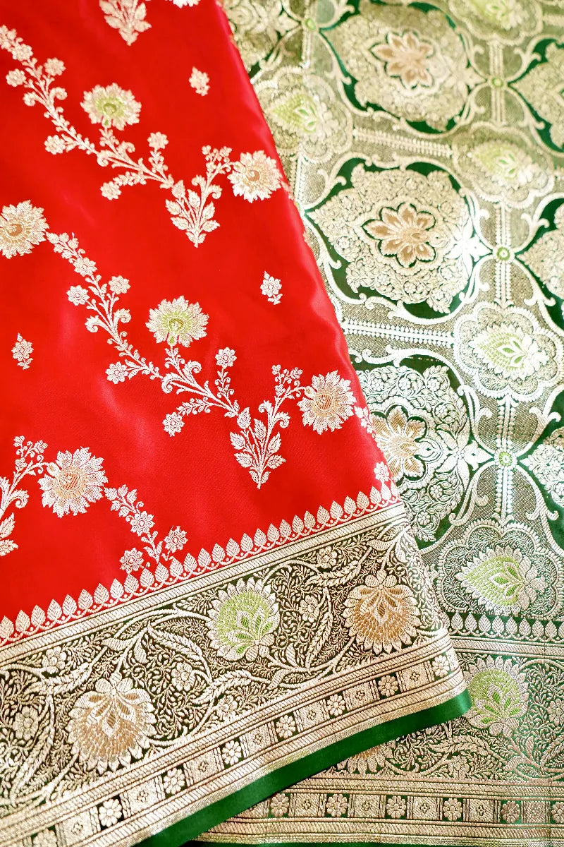 Latest bridal sarees Varanasi