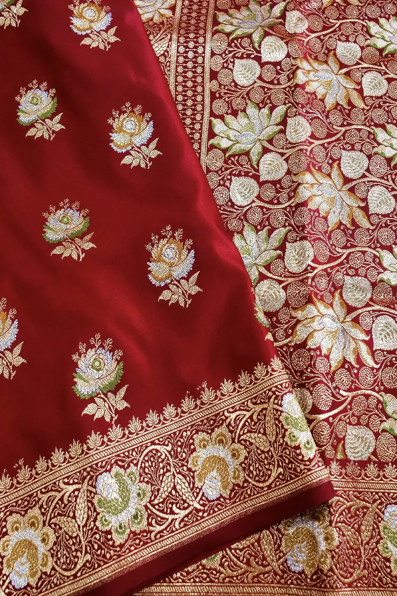 Pure zari Banarasi sarees