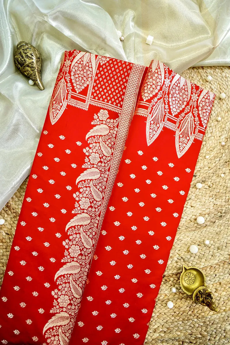 Contrast border sarees Varanasi