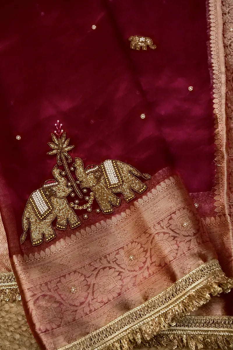 Best Saree Shop in India stylish Indian bridal saree
