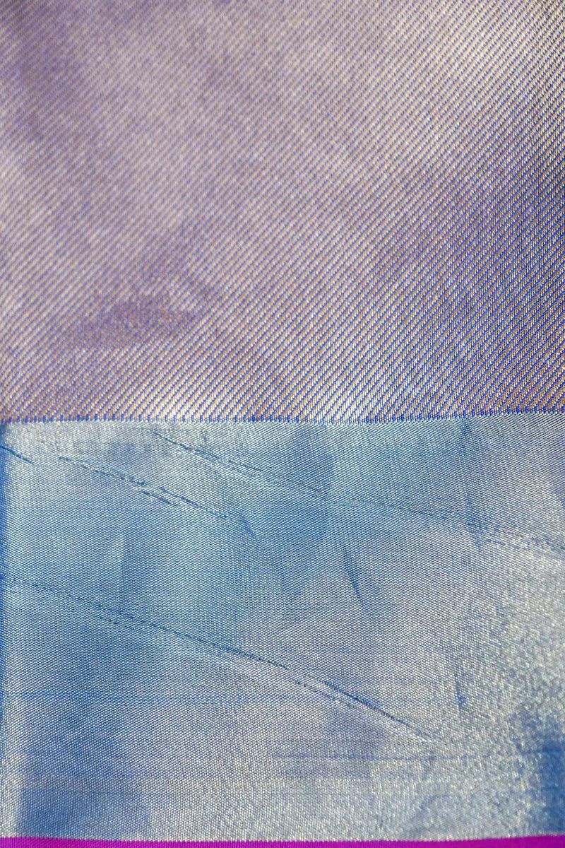LAVENDER COLOR BANARASI SILK SAREE