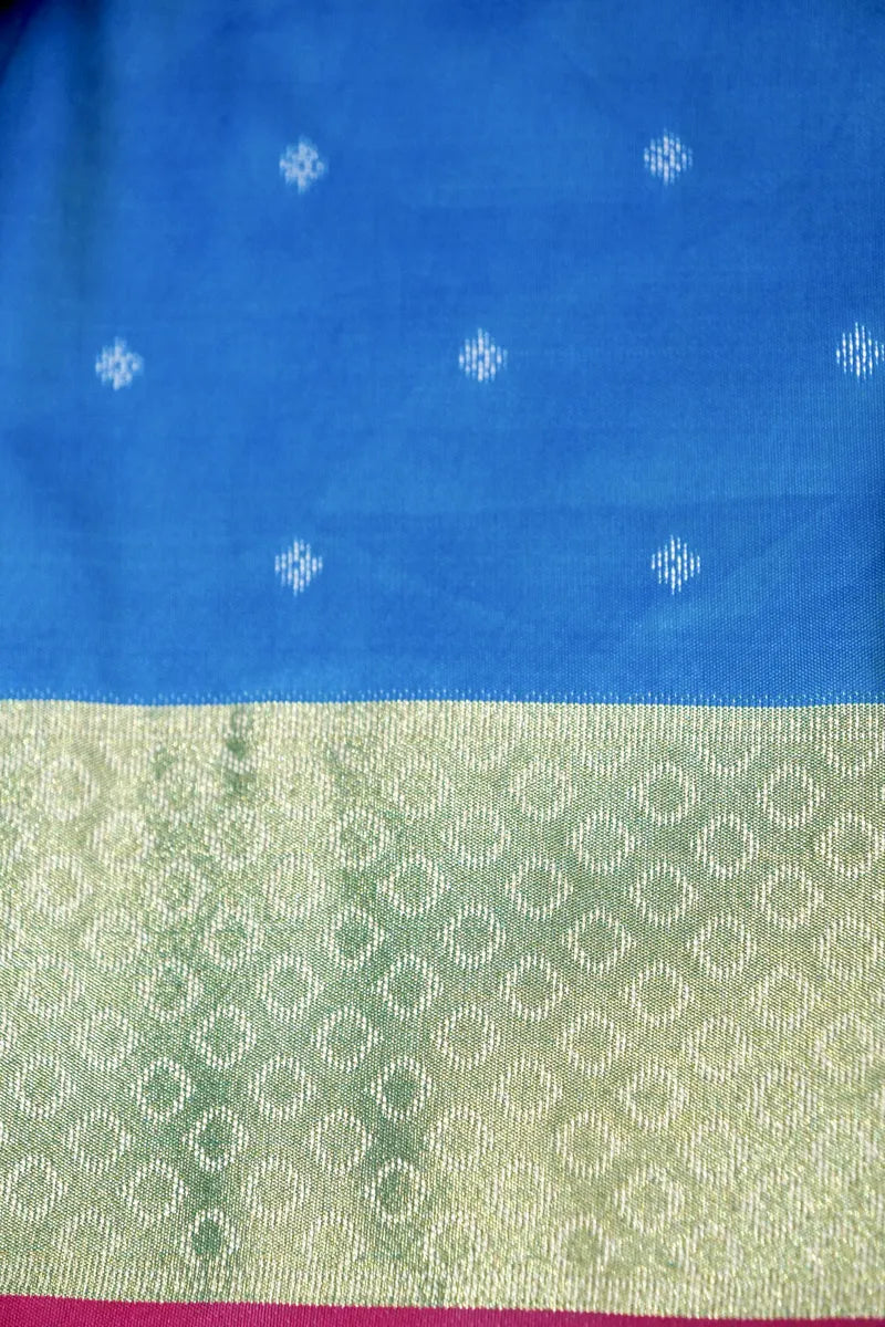 PURPLE COLOR BANARASI SILK SAREE