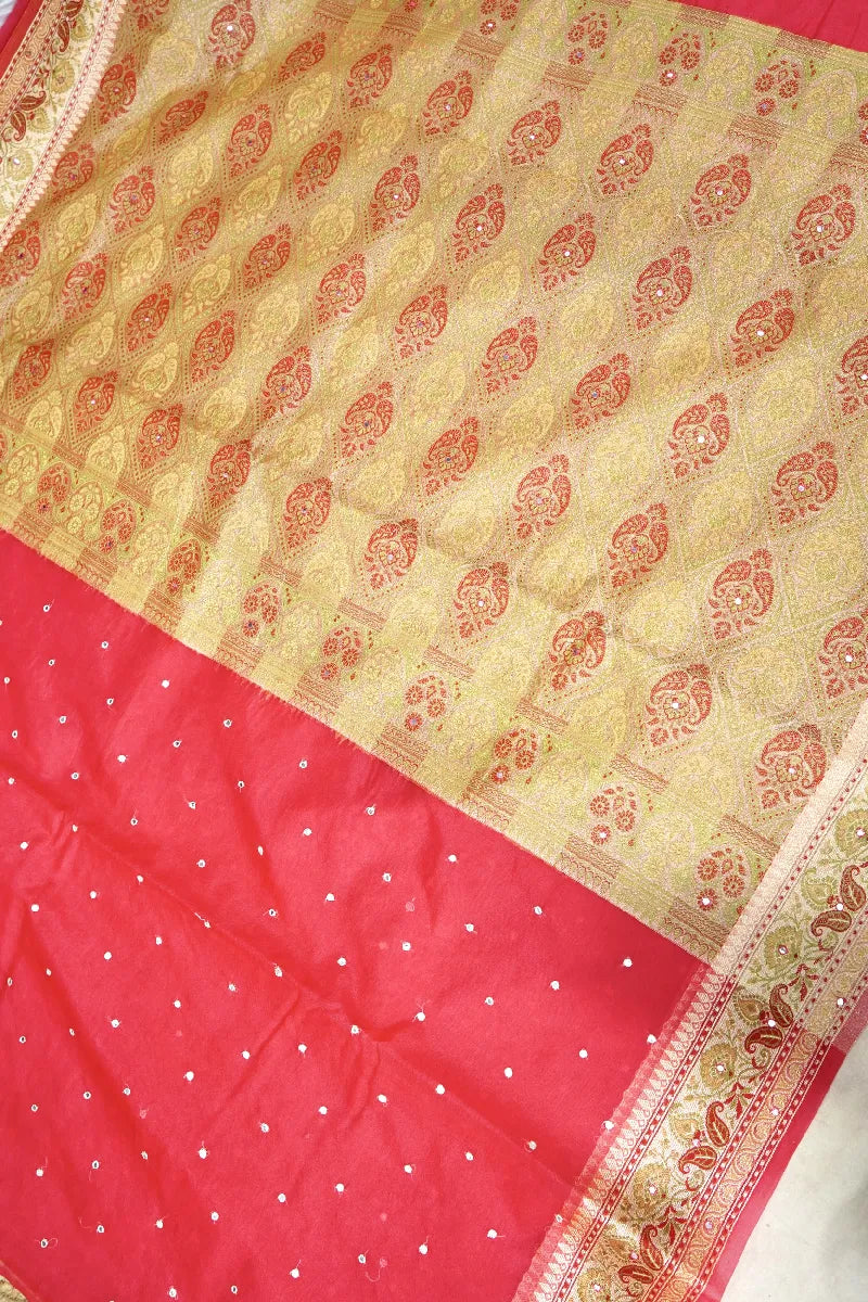 PINK COLOR GAJJI SILK SAREE