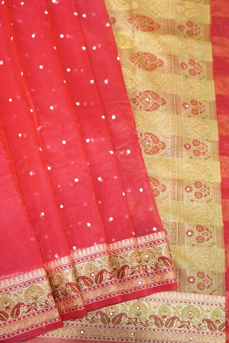 PINK COLOR GAJJI SILK SAREE