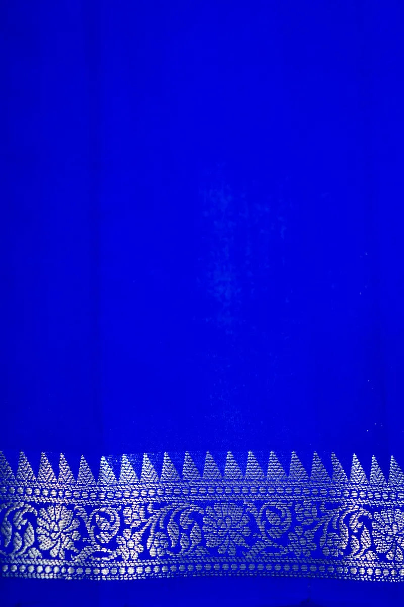 BLUE COLOR PURE DUPIAN SILK SAREE