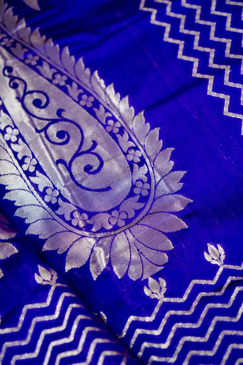 PURPLE COLOR PURE DUPIAN SILK SAREE