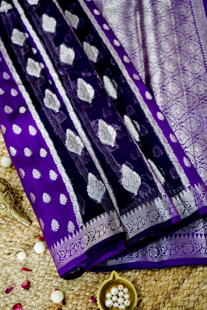 WINE COLOR PURE MANGO SILK SAREE