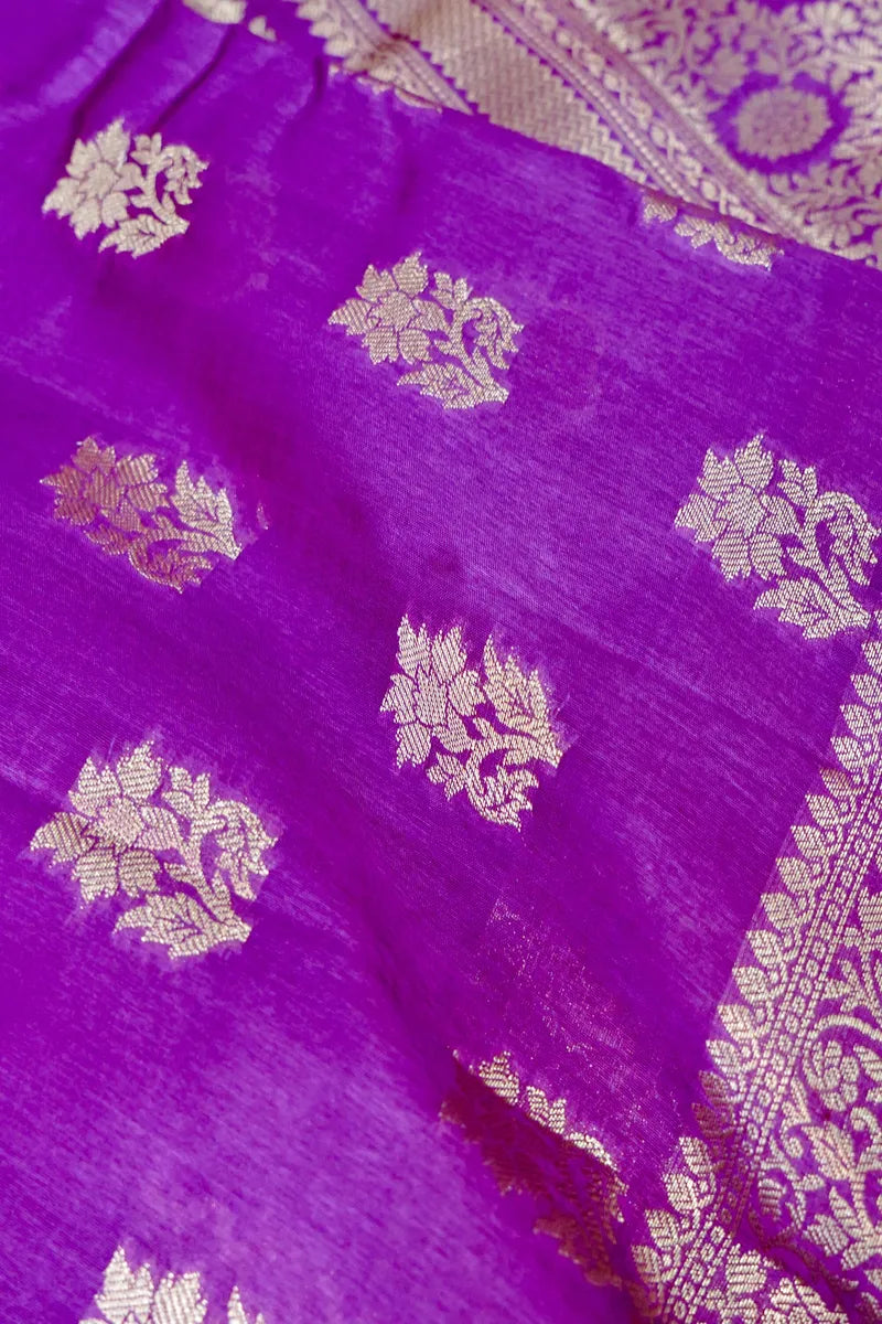 WINE COLOR PURE DUPIAN SILK SAREE