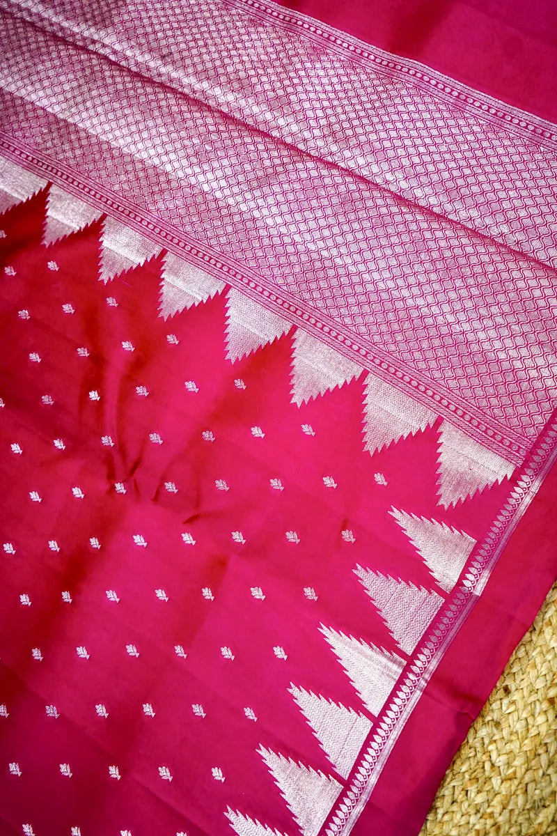 PINK COLOR PURE DUPIAN SILK SAREE