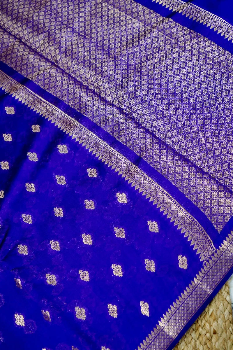 VOILET COLOR PURE DUPIAN SILK SAREE